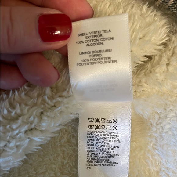 Lucky Brand Flannel Fleece Size L - Picture 4 of 5